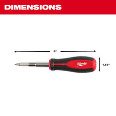 MILWAUKEE Milwaukee Tool 48-22-2914 11-in-1 Magnetic Multi-Bit Screwdriver