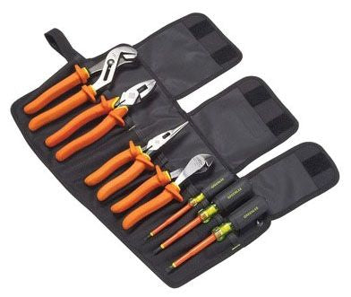 GREENLEE Greenlee 0159-01-INS Standard Plier and Screwdriver Set 7 Piece