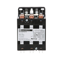 SCHNEIDER ELECTRIC Square D 8910DPA73V02 110/120 VAC 75 Amp 3-Pole 3NO NEMA 1 Non-Reversing Definite Purpose Contactor