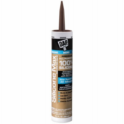DAP Dap Inc 8788 Silicone Sealant 10.1 Oz Brown Window Door