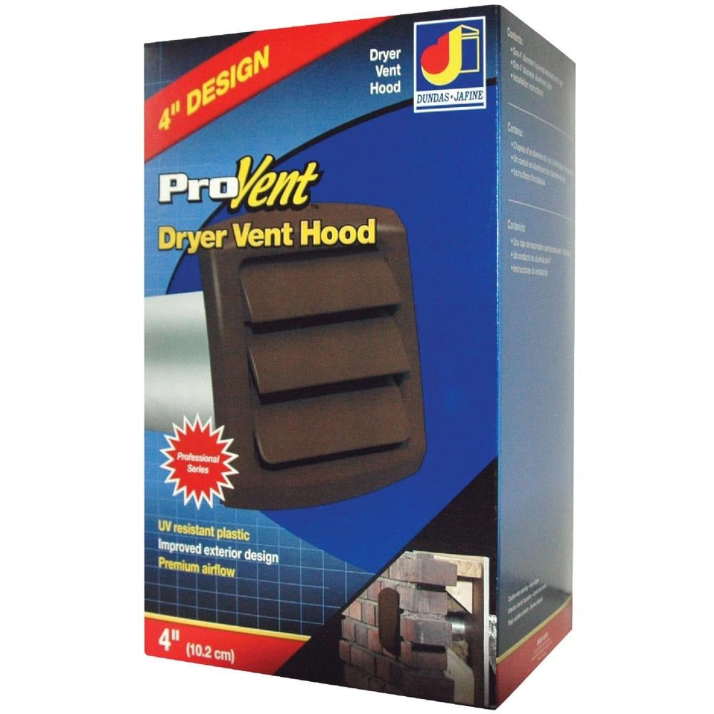 IMPERIAL Imperial VT0596-A Louvered Vent Hood (4 in)