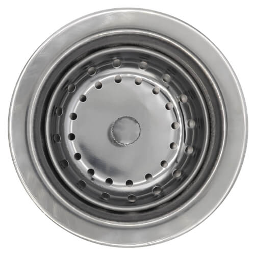 PASCO SPECIALTY Pasco 21901 EZ ON EZ-On Basket Strainer in Satin Stainless Steel