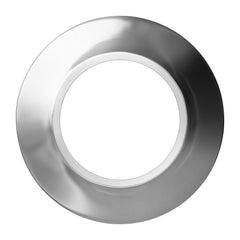Jones Stephens E01150 Sure Grip 1-1/2 in. Metal Shallow Box Escutcheon in Chrome