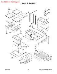 WHIRLPOOL W10549602 AIR CLEANER REPLACEMENT PARTS