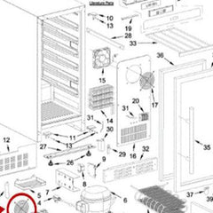 WHIRLPOOL W10782255 AIR CLEANER REPLACEMENT PARTS
