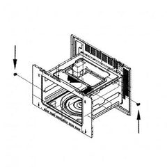ELECTROLUX 5304514283 WALL BRACKETS & PARTS