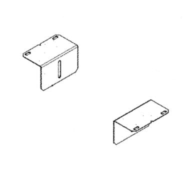 ELECTROLUX 5304522712 DUCT BRACKETS
