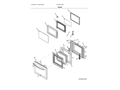 ELECTROLUX 5304525458 WALL BRACKETS & PARTS