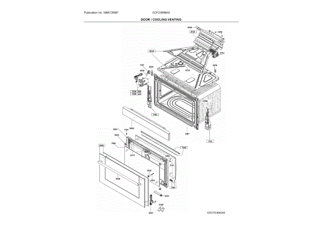 ELECTROLUX 5304527717 WALL BRACKETS & PARTS