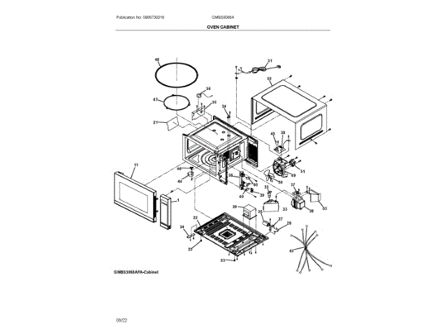 ELECTROLUX 5304532544 AIR CLEANER REPLACEMENT PARTS