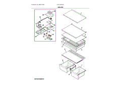ELECTROLUX 5304534453 WALL BRACKETS & PARTS