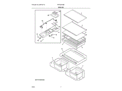 ELECTROLUX 5304534981 HOUSINGS, COVERS & SHIELDS