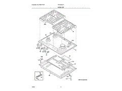 ELECTROLUX 5304533601 BURNERS, GRATES AND RADIANTS