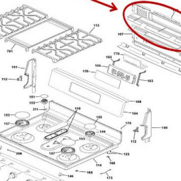 GENERAL ELECTRIC WB34X24851 AIR CLEANER REPLACEMENT PARTS