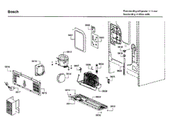BOSCH 11017617 AIR CLEANER REPLACEMENT PARTS