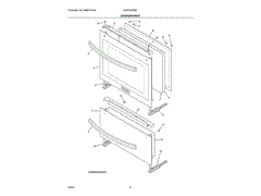 ELECTROLUX Electrolux 4055549739 Glass Replacement Panel