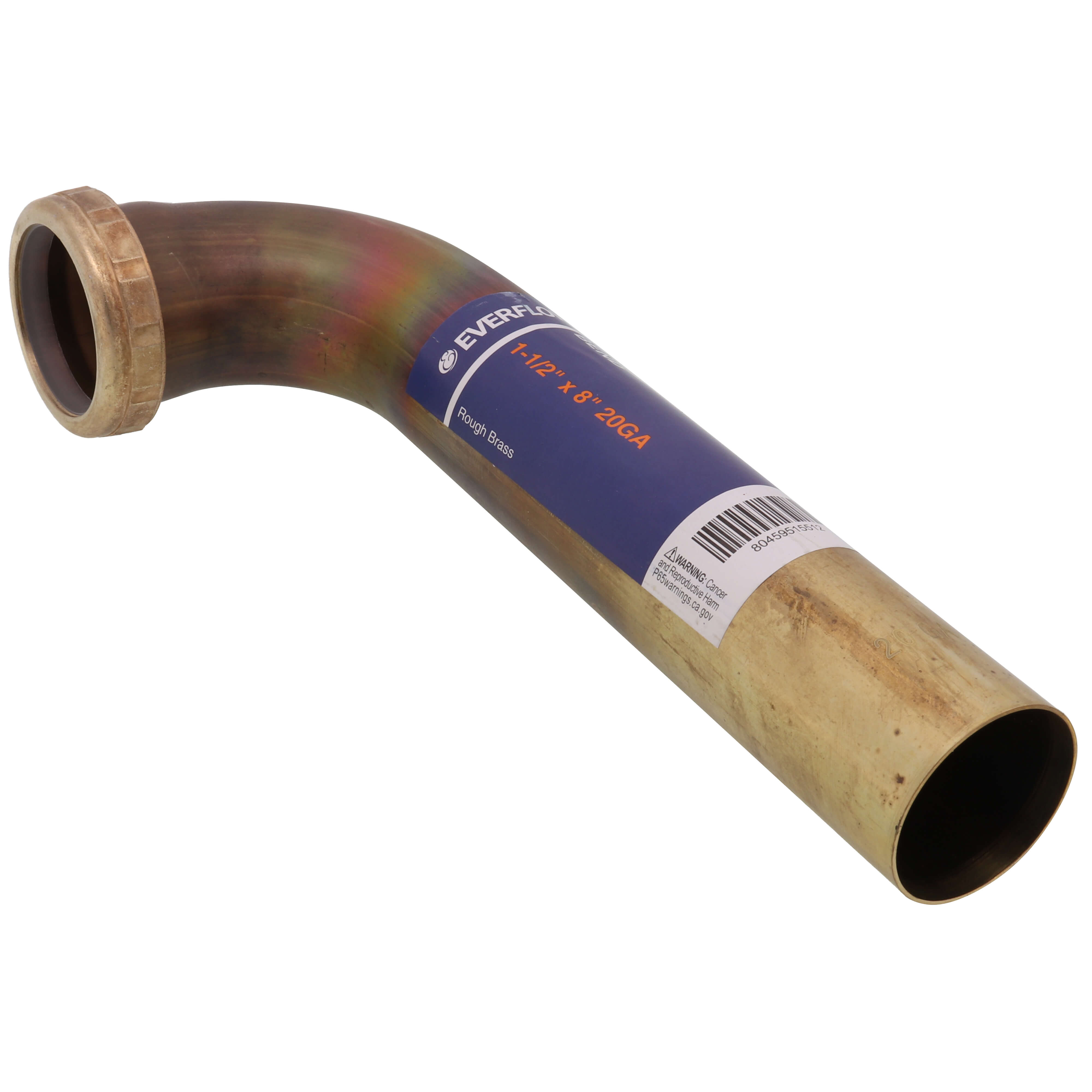 EVERFLOW Everflow 2198-20 1-1/2 x 8 RB 20 GA Slip Joint Waste Bend