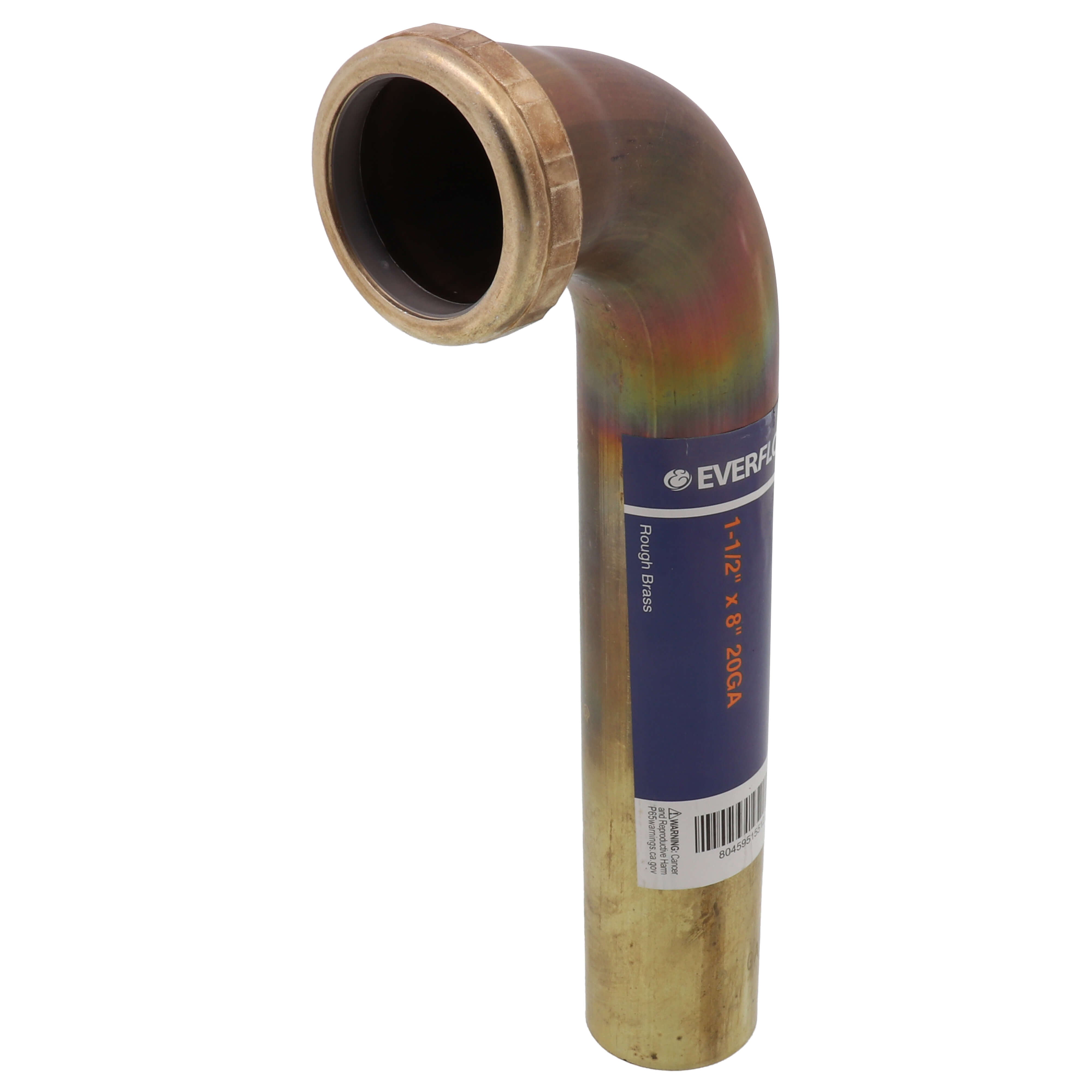 EVERFLOW Everflow 2198-20 1-1/2 x 8 RB 20 GA Slip Joint Waste Bend