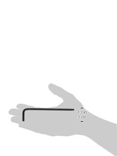 BONDHUS Bondhus 10964 Metric L-Shape Ball Hex Key 5 mm Tip Size
