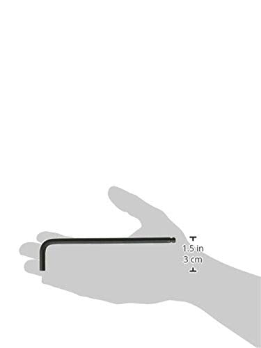 BONDHUS Bondhus 10912 Ball End Tip Hex Key L-Wrench With Long Arm 1/4-Inch 5-Pack