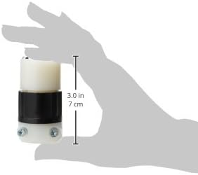 LEVITON Leviton 4579-C Locking Connector 15 Amp 250 Volt NEMA L6-15R