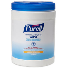 GOJO Gojo GOJ911306 Purell Eco-Fit Canister Hand Sanitizer Wipes 270 Wipes/Container
