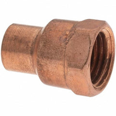 MUELLER INDUSTRIES Mueller Industries BDNA-15641 Copper Adapter 1/4 X 1/4 C X F
