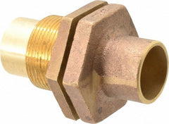 NIBCO Nibco B350400 Cast Copper Bulkhead Fitting 1 in C X C