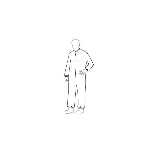DUPONT IC253BWHXL00250C PROTECTIVE CLOTHING & WORK WEAR