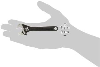CRESCENT Crescent AT24BK 4 Inch Adjustable Black Oxide Wrench - Bagged