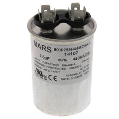 MARS MARS 14107 USA 7.5 MFD 440/370V Round Run Capacitor