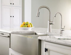 MOEN Moen S72608SRS Kitchen Faucet 1-Handle Deck Mount Replacement MPN