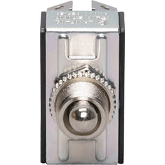 NSI NSI 78100TQ Toggle Switch, Maintained, On-Off-On, DPDT, Bat Handle, Quickconnect