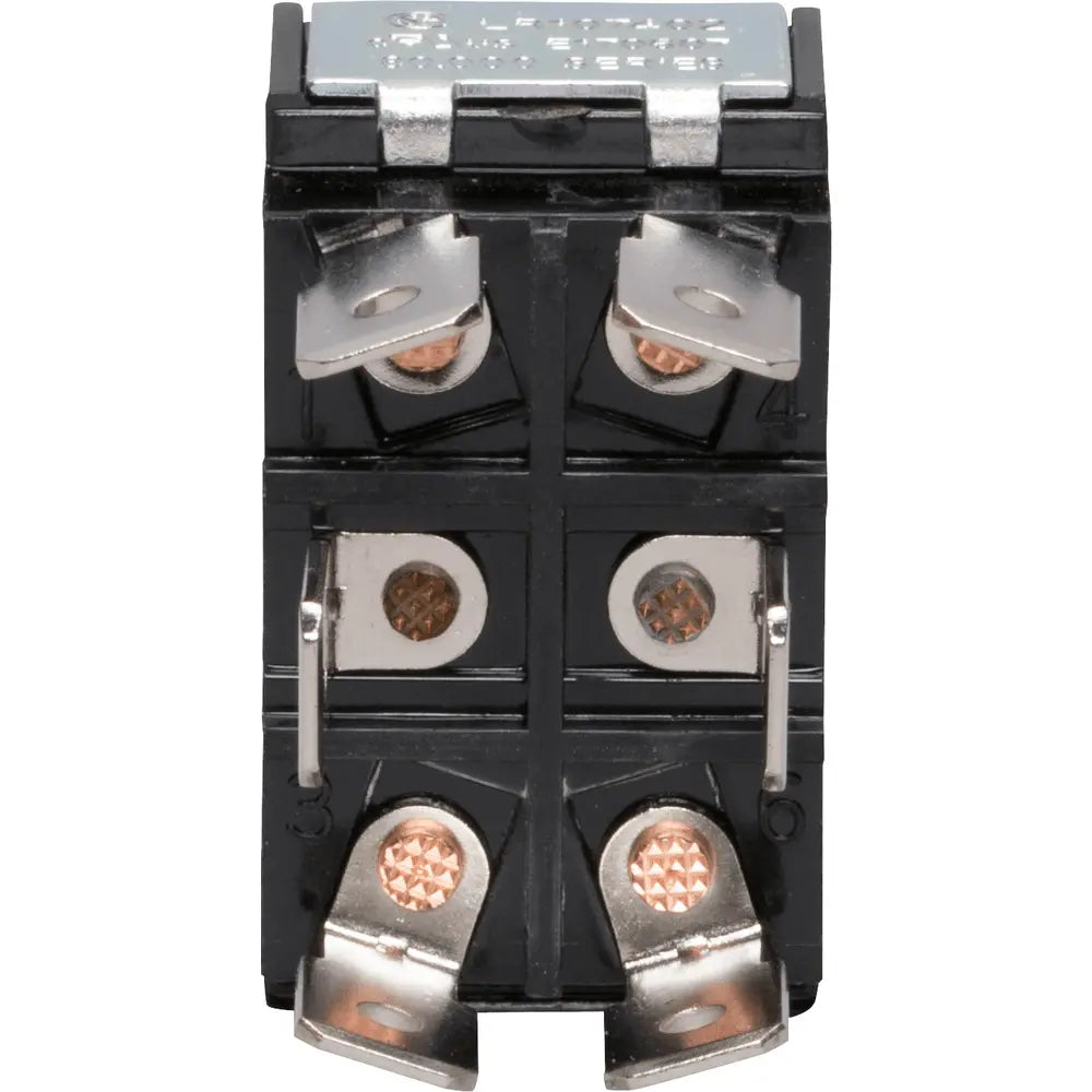 NSI NSI 78100TQ Toggle Switch, Maintained, On-Off-On, DPDT, Bat Handle, Quickconnect