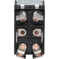 NSI NSI 78100TQ Toggle Switch, Maintained, On-Off-On, DPDT, Bat Handle, Quickconnect