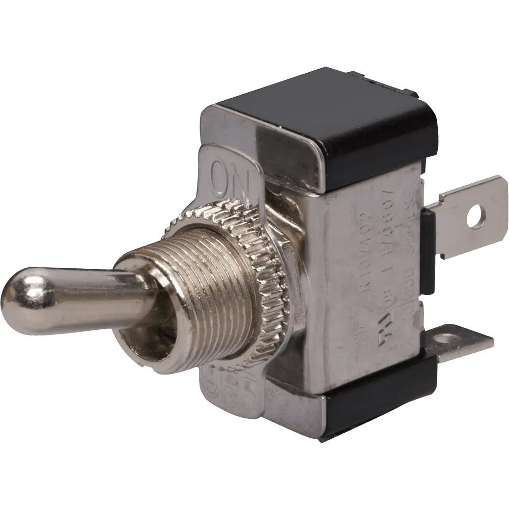 NSI NSI 78120TQ Toggle Switch Maintained On-Off SPST Bat Handle Quickconnect