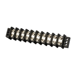 NSI NSI TB3096-10 Double Row Terminal Block Strip 600 VAC 30 A 22 to 14 AWG Wire