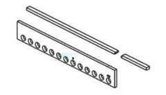 RAYPAK Raypak 007412F Refractory Front Panels