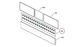 RAYPAK Raypak 009657F Lower Rear Jacket Panel