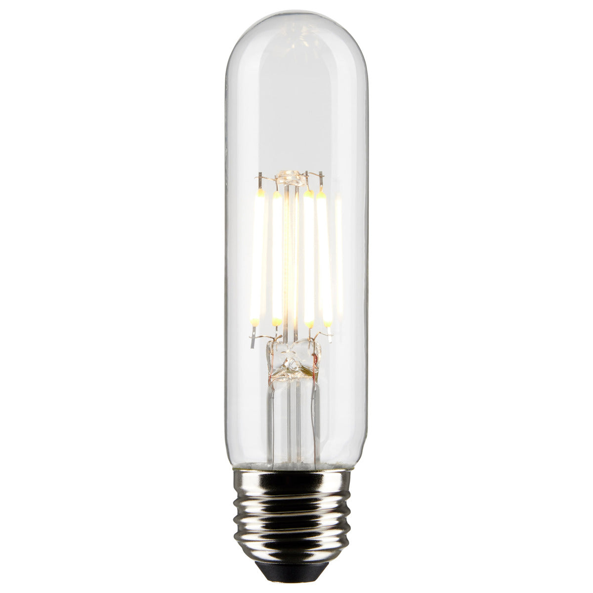 SATCO-NUVO Satco S21345 5.5 Watt T10 LED Lamp - Clear - Medium Base - 90 CRI - 3000K - 120 Volts