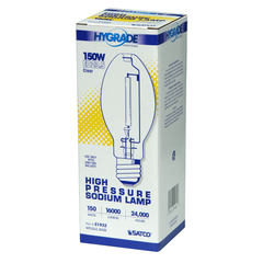 SATCO-NUVO Satco S1932 HID High Pressure Sodium Lamp 150 WTT ET23 1/2
