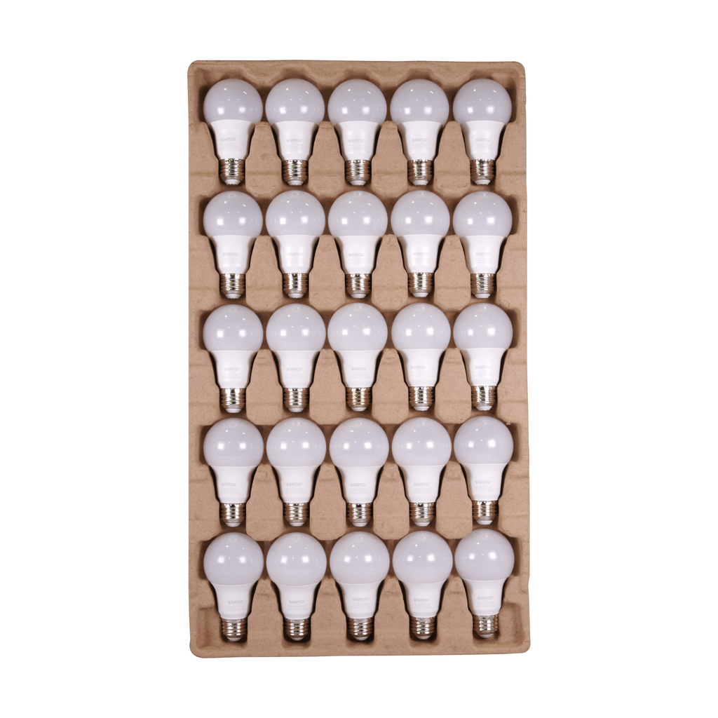 SATCO-NUVO Satco S11413 9 Watt A19 LED 4000K Medium Base 100-pack