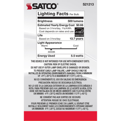 SATCO-NUVO Satco S21213 SATCO S21213 5.5G16.5/LED/WH/930/12