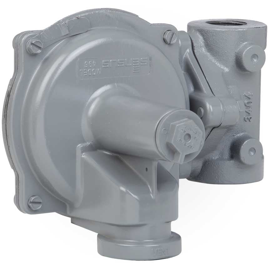 SENSUS Sensus 496.75 Model 496 3/4 Gas Regulator with 5/16 Orifice & Green Spring
