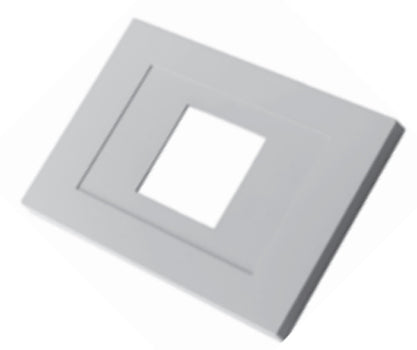 SIEMENS Siemens 192-507 Electrical Box Adapter Base Kit Beige 5 Pack