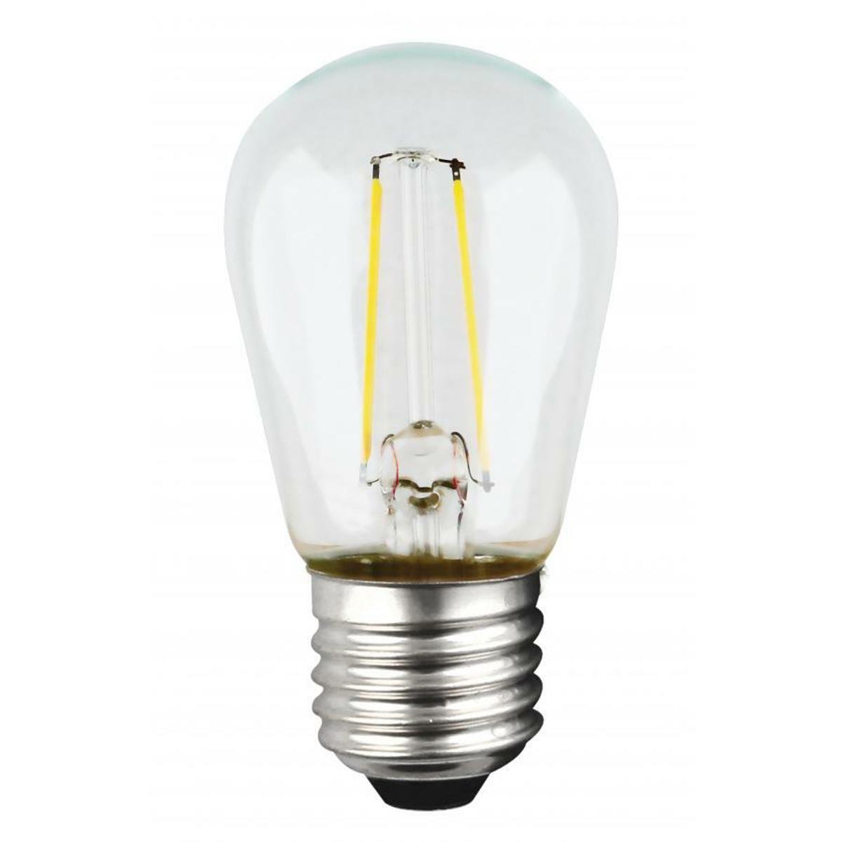 SATCO-NUVO Satco S9807 1 Watt LED S14 Clear Medium Base 2700K 120 Volt
