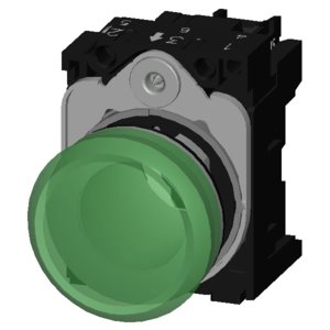 SIEMENS Siemens 3SU1152-6AA40-1AA0 Indicator Light 24V AC/DC 22mm