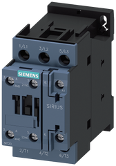 SIEMENS Siemens 3RT2026-1AC20 24 VAC 50/60 Hz 25 Amp 3-Pole 1NO 1NC Screw Terminal IEC Contactor