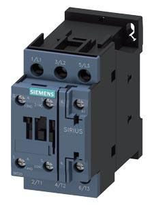 SIEMENS Siemens 3RT2026-1AC20 24 VAC 50/60 Hz 25 Amp 3-Pole 1NO 1NC Screw Terminal IEC Contactor