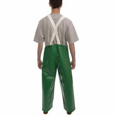 TINGLEY Tingley O41008.3X Overall Unisex 3XL Green 17 mil PVC on Polyester